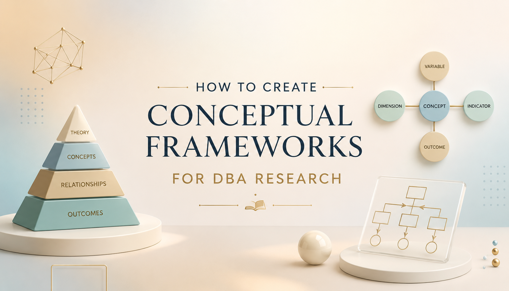 How to Build a Conceptual Framework for DBA Research How to Build a Conceptual Framework for DBA Research
